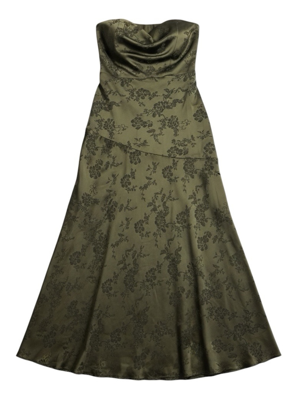 Park & Fifth Delaney Dress Moss Jacquard Size Large